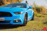 Ford Mustang GT on Vossen Wheels (CVT) 2018 года